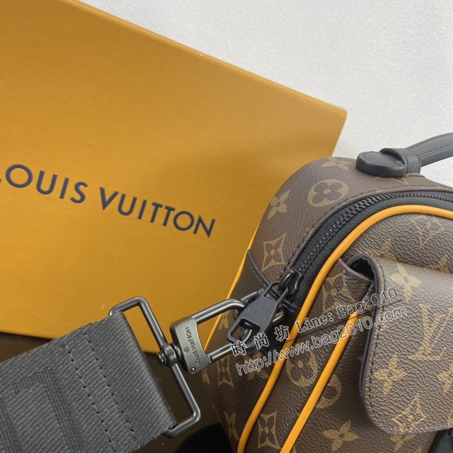Lv路易威登2023專櫃新款S Lock郵差包 LV老花男士單肩斜挎包 M45806 M46688 ydh5204